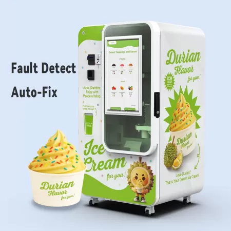 Máquina vending de helados - Baja potencia de 10 a 15kWh / día: Tecnología de congelación de maratón y carrera no tripulada 24 / 7